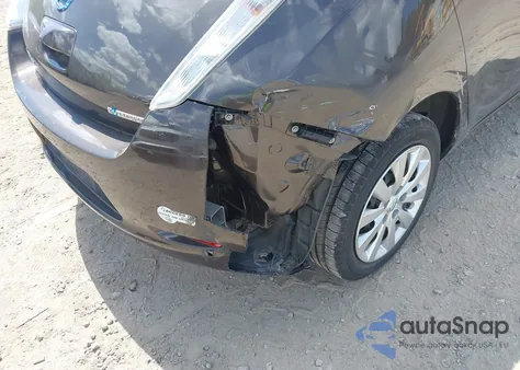 2016 Nissan Leaf S из США, поврежденный, VIN 1N4AZ0CP1GC301345